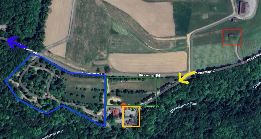 Breakneck Campground Map